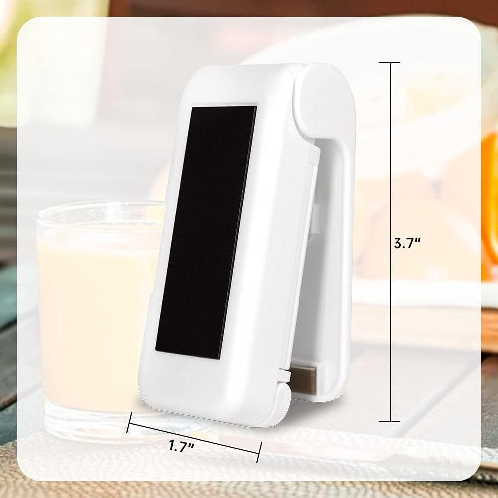 Mini Bag Sealer,Portable Plastic Bag Sealer,Handheld Mini Heat Sealer for Chip、Snack Fresh Bag、Food Storage