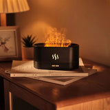 Kinscoter FlameGlow™ Aroma Diffuser – Ultrasonic Cool Mist Humidifier & Essential Oil Lamp in One